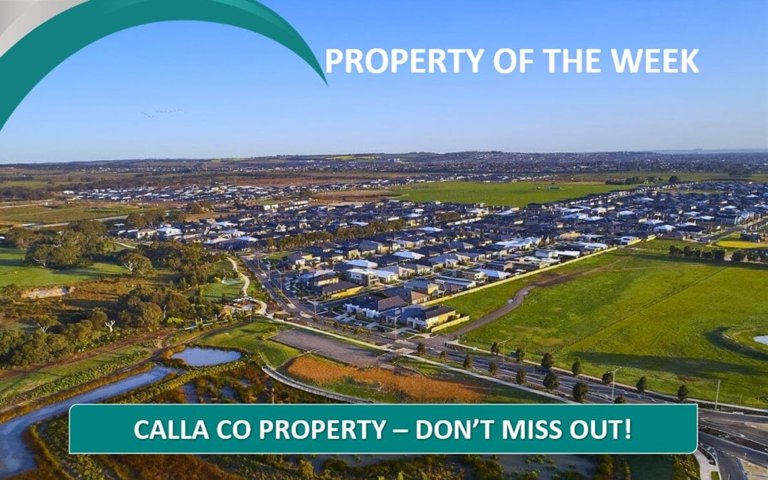 PROPERTY OF THE WEEK: Calla Co Property - Don't Miss Out!